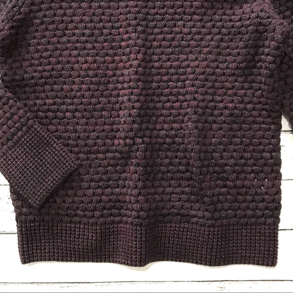 NWOT Victoria’s Secret Slim Fit Chunky Knit Marled Crewneck Sweater - Picture 5 of 16